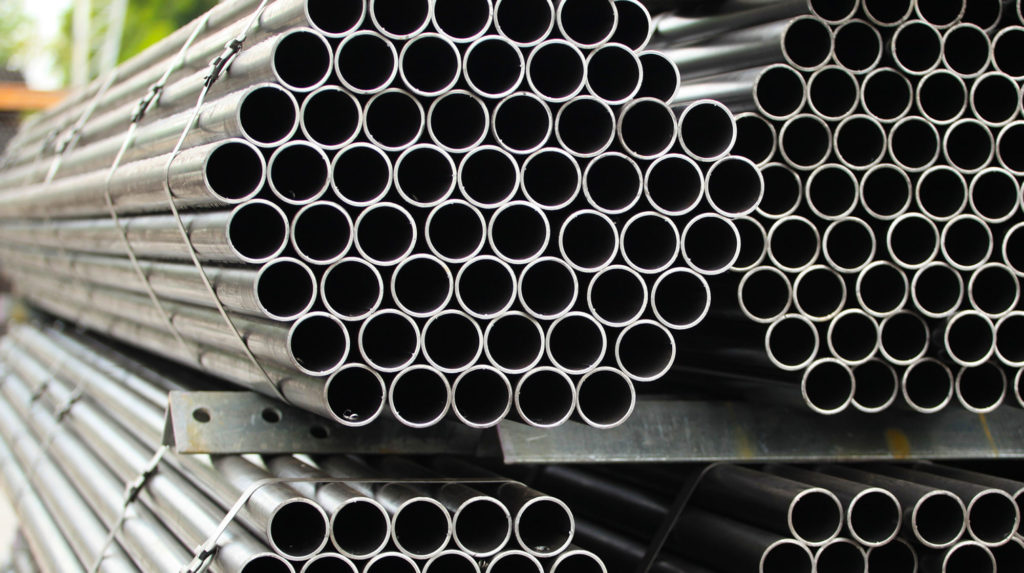 Plastic + Metal Pipe