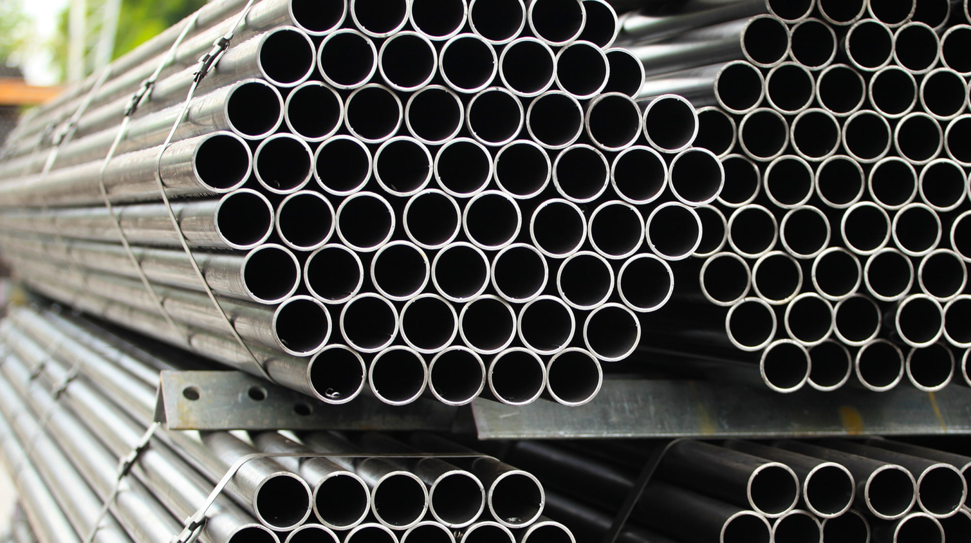 Plastic + Metal Pipe